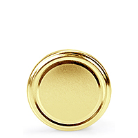 Twist Off Deckel, gold