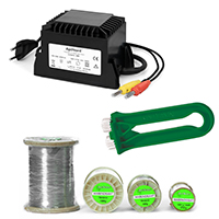 Lochen, Drahten, Einlöten