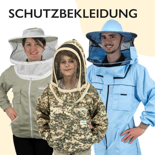 Zweiter Slide, Sortiment zum Thema Schutzbekleidung