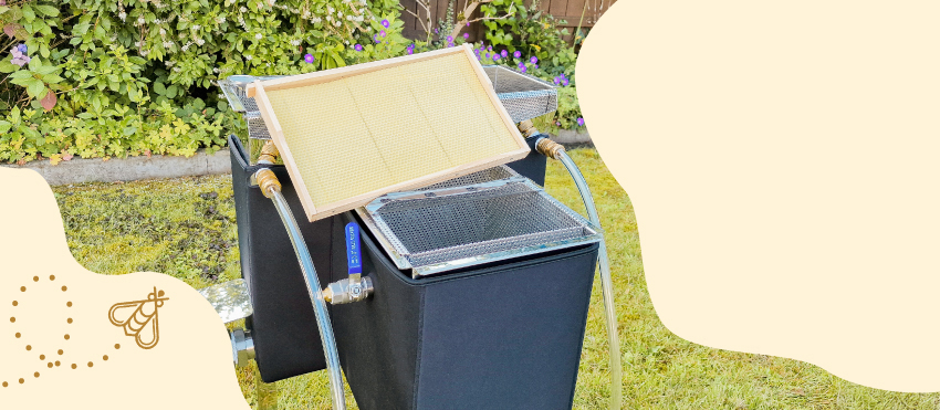 Erster Slide, Wachsschmelz- und Rähmchenwaschanlage nach Kolbe