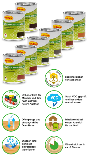 ApiDana® hive protection glaze 750 ml