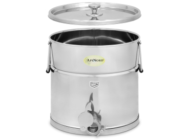 ApiNord® filling bucket 25 kg made of stainless steel