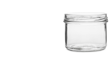 225 ml "solo" jar without lid