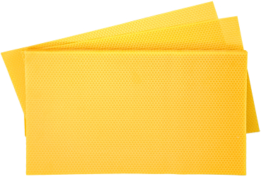 Rolled Beeswax Foundations