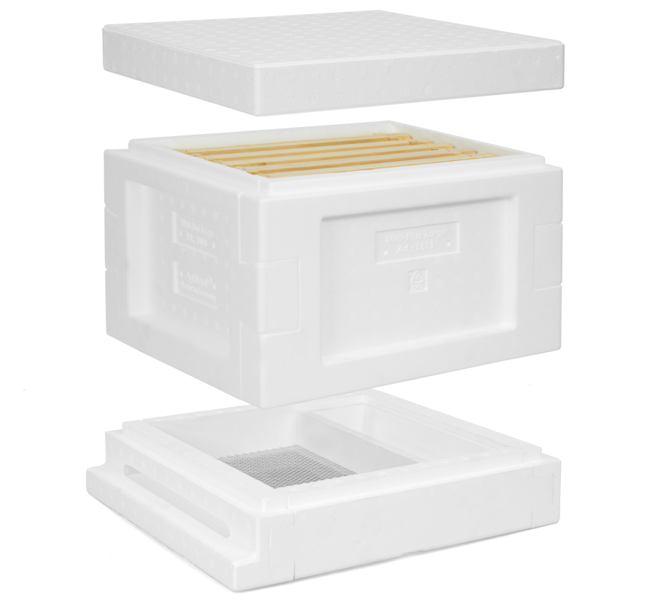Mini Plus Styropor Beute Universalboden 