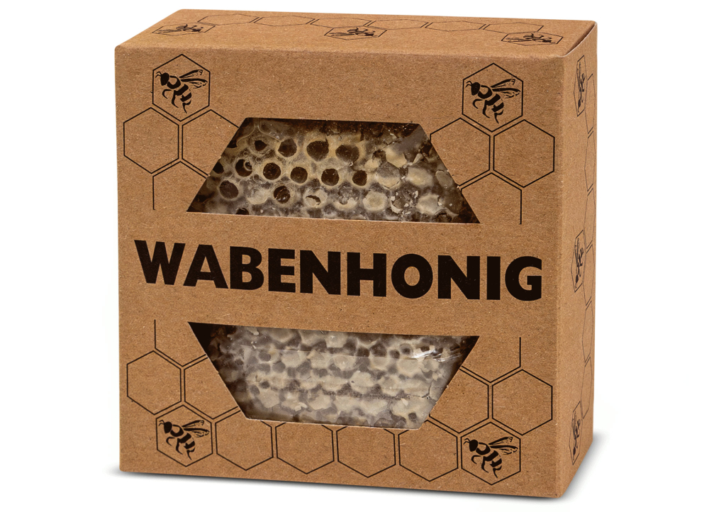 Honeycomb packaging Honeycombs and bees