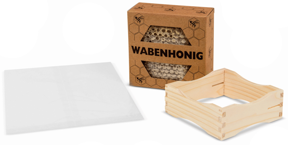 Honeycomb set Honeycombs and bees, set of 10