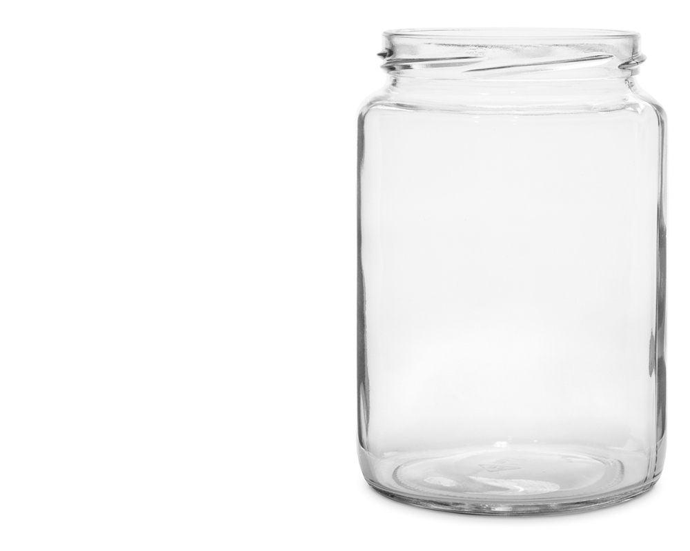 Round jar 770 ml 