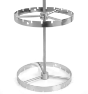 ApiCera® Kerzenzieher 16 cm, Detailbild vom Doppelring