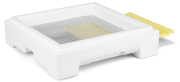 Mini Plus Styropor® Varroaboden, Kantenansicht, weiß