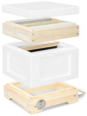Mini Plus Styrofoam<sup>®</sup> two-chamber hive