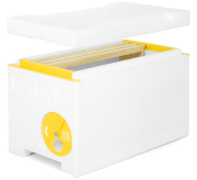 P-Hive Langstroth, Kantenansicht, Deckel schwebend