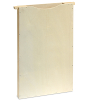 Holz Futtertasche Rütli® ERB einfache Wabenbreite, Frontansicht