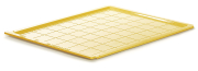 Imgut® Bodenschieber Liebig PU Flachboden, Kantenansicht