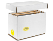 Imgut® Ableger- und Transport-Box 5 W DN, Kantenansicht, Deckel schwebend