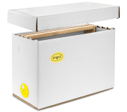 Imgut® Ableger- und Transport-Box 5 W Dadant US, Kantenansicht, Deckel schwebend