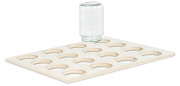 Liebig Glass holder for 16 comb honey jars