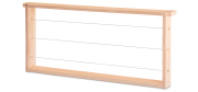 ApiTek® Rähmchen gedrahtet Normalmaß 159 mm, gerade Seiten, Frontansicht