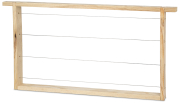 Fundgruben Rähmchen gedrahtet Zander 220 mm, gerade Seiten