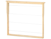 ApiTek® Rähmchen gedrahtet DN Anderthalb 338 mm modifiziert, Hoffmann-Seiten, Frontansicht