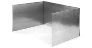 ApiNord® Dampfwachsschmelzer Windschutz, Kantenansicht