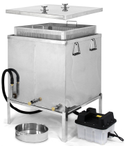 ApiNord® GIGANT Schmelzkombi elektrisch, Kantenansicht