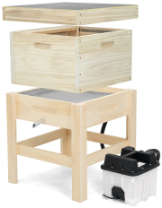 Bieno® Wax-O-Fix 12 Dadant Wooden Hives Combi