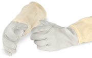 Bieno®Hansa Lederhandschuhe, Kantenansicht, angeschnitten