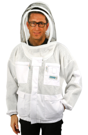 BienoAir® Schutzhemd WEISS, Frontansicht