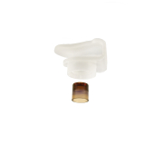 Imgut® Rähmchenklemme 10 mm mit Weiselbecher, Kantenansicht, Weiselnapf schwebend darunter