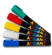 ApiDana® Queen Marking Pens, blue, white, yellow, red, green