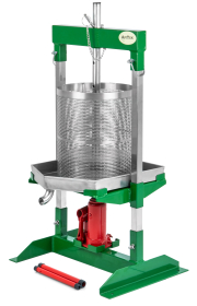 ApiTek® Edelstahl Honigpresse mit Hydraulik