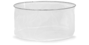 ApiNord® Nylon-Zylindersieb fein, Frontansicht flach