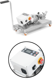 ApiTek® Honigpumpe auf Edelstahlwagen 230 V / 0,37 kW Vollautomat