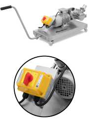 Special Offers honey pump on stainless steel trolley 400 V / 1.5 kW - Kopie