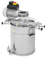 SIPA® Rührwerk mit 35 kg Abfüllkübel, Frontansicht