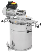 SIPA® Rührwerk mit 35 kg Abfüllkübel, Frontansicht