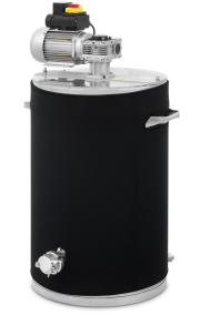 SIPA® Rührmaschine 100 kg doppelwandig mit Heizung und Quetschhahn