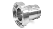 Gewindeadapter mit Überwurfmutter 1,5 Zoll auf DN 40 Milchgewinde