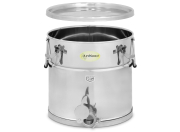 ApiNord® filling bucket 25 kg made of stainless steel