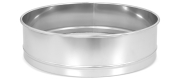ApiTek® Edelstahl Grobsieb Ø 40 cm, 12,5 cm hoch, Frontansicht
