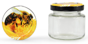 Rundglas 108 ml mit 53er Biene