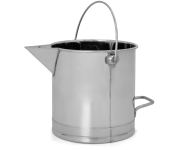 ApiTek® Unterstellkanne aus Edelstahl 12 L, mit Rundbügel
