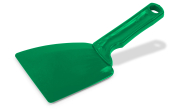 ApiTek® Honigspachtel, grün, Kantenansicht oben