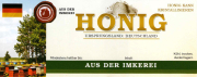 ApiSina® Etikett Beige „Honig grün, neutral“