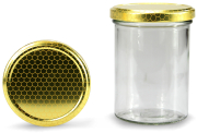435 ml glass jar with 82 Bieno® honeycomb