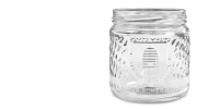 Original Bavarian honey jar 405 ml / 500 g without lid