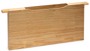 Holz-Futtertasche Zander einfache Wabenbreite, Frontansicht