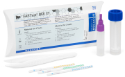 FASTest® BEE 3T Viren Schnelltest - 2er Pack, Gruppenbild von einem Text mit Packung
