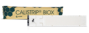 Calistrip Biox ausgepackt schräg vor Verpackung